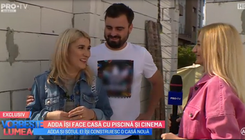 VIDEO Adda își face casă cu piscină și cinema