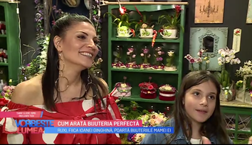 VIDEO Ruxi, fiica Ioanei Ginghină, poartă bijuteriile mamei ei