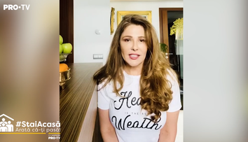 Oana Cuzino s-a autoizolat și te îndeamnă să faci la fel: 