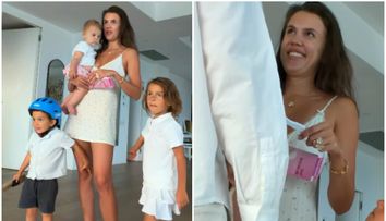 Emily Burghelea a postat testul de sarcină! Reacția soțului ei: „Doamne...”. VIDEO