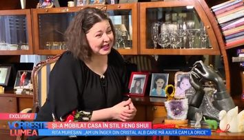 VIDEO Rita Mureșan și-a mobilat casa în stil Feng Shui: 