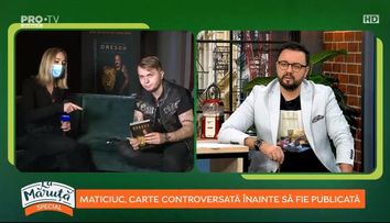 Codin Maticiuc, dezvăluiri despre cartea care spune povestea lui Nuțu Cămătaru