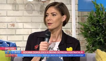 VIDEO Roxana Ciuhulescu, despre depresia postnatală