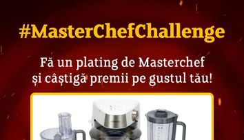 CONCURS: Aranjează mâncarea în farfurie ca un adevărat MasterChef