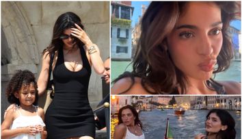 La 26 de ani e mamă singură, dar își trăiește viața din plin! Cum a fost surprinsă miliardară Kylie Jenner la Veneția