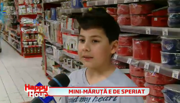 Farsa in supermarket cu mini-Maruta. Cum a reusit baietelul sa scoata din sarite o multime de clienti: VIDEO