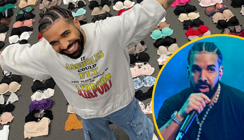 Drake a arătat câte sutiene a primit de la admiratoarele sale, la concerte