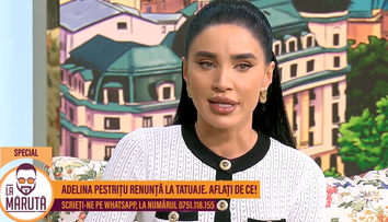 Adelina Pestrițu a început procesul de a-și îndepărta tatuajele! Artista are în total 27 de tatuaje. Ce și de ce vrea să scoată