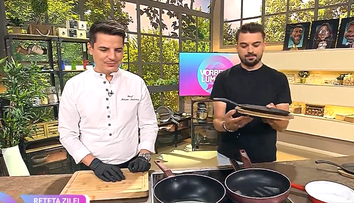 Cum pregătești creveții delicioși ca în Grecia! Chef Silviu Nedelea îți dă, pas cu pas, rețeta perfectă și simplă pentru faimoșii creveți saganaki