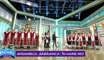 VIDEO Ansamblul Băbăianca, în haine noi
