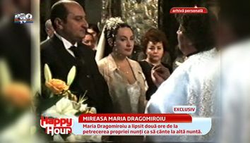Vezi cum a aratat Maria Dragomiroiu in ziua nuntii sale!