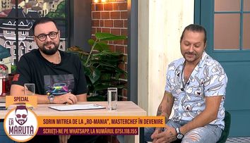 Sorin Mitrea, de la Ro-Mania, La Măruță, după ce a luat șorțul Masterchef: 