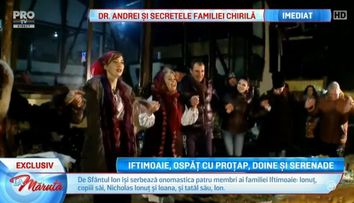 Ionut Iftimoaie, pregatiri pentru ospat. Vezi cum arata familia lui si cum isi petrece ziua de nume