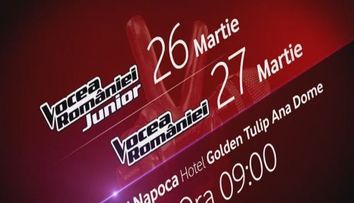 Preselectiile Vocea Romaniei si Vocea Romaniei Junior ajung in Cluj Napoca!
