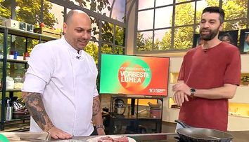Arată incredibil și se face mai ușor decât crezi! Preparatul exotic cu care Chef Cătălin Petrescu a cucerit platoul Vorbește Lumea