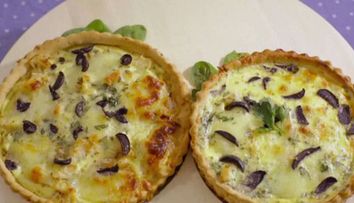 Quiche cu piept de pui
