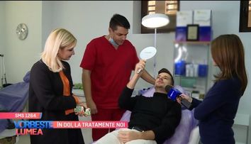 VIDEO Radu Sîrbu și soția lui, împreună la doctorul estetician