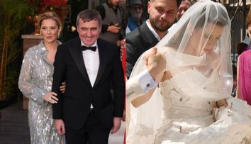 Marilena Hagi, apariție spectaculoasă la nunta fiicei sale, Kira. O prezență rafinată în albastru regal