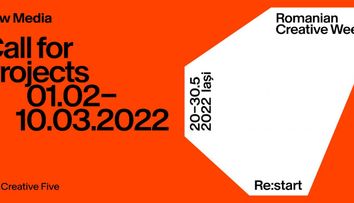 Romanian Creative Week lansează două competiții atractive pentru cei mai talentați tineri artiști din domeniul New Media