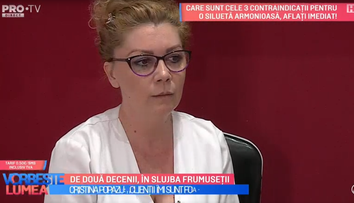 VIDEO Cristina Popazu este cosmeticiană de 22 de ani. Ce secrete de frumusețe ne oferă