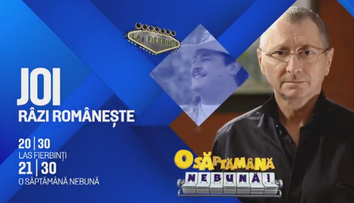 Joi razi romaneste! Nu pierde noile episoade din 