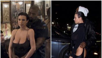 O nouă zi, o altă ținută umilitoare pentru soția lui Kanye West. Rapperul forțează limitele în ceea privește aparițiile Biancăi