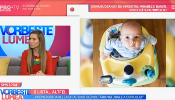 VIDEO Ioana Macoveiciuc, alias Prințesa Urbană, ne spune despre obiectele care nu sunt recomandate pentru bebeluși