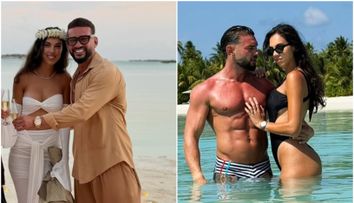 “Ronaldo și Georgina de pe Wish”. Fanii au reacționat la imaginile incendiare postate de Dorian Popa și noua lui soție