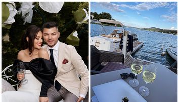Valentin Luca, barmanul finalist de la Românii au Talent, s-a căsătorit cu Roxana Ghiorghian. Imediat după eveniment, au plecat într-un oraș de poveste