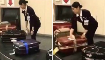 Imagini incredibile arata cum sunt tratate bagajele pasagerilor intr-un aeroport din Japonia