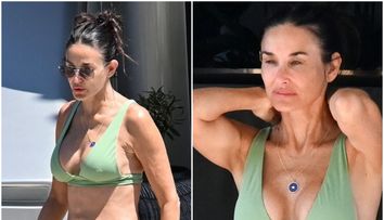 Demi Moore, superbă în costum de baie la 60 de ani. Secretul ei? Operații estetice, terapie cu lipitori și dietă vegană