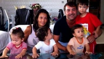 Nicoleta Luciu si Zsolt Csergo au taiat motul tripletilor Kim, Kevin si Karoly: VIDEO