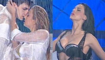 Lavinia versus Roxana! Cine ti s-a parut mai sexy in ploaie? VIDEO