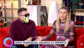Emily Burghelea, vacanță cu peripeții! Vedeta se află în ultimul trimestru de sarcină
