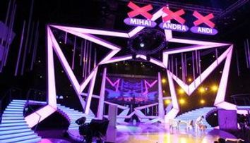 5000 de leduri si efecte speciale in noul decor “Romanii au talent”