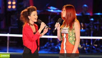 Alexandra Penciu si Alina Toma au cantat 