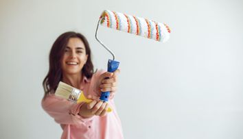 (P) 5 proiecte de weekend pentru a-ți împrospăta locuința cu vopsea lavabilă