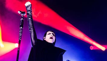 Marilyn Manson, apariție rară la funeraliile lui Ozzy Osbourne! Puțini știu cum arată rockerul în viața reală fără machiajul grotesc