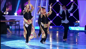 Serban Copot a zguduit scena cu dansul lui tiganesc. <span style=