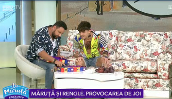 VIDEO Maruță si Rengle, provocarea de joi. Noile proiecte ale artistului după finala Românii au talent