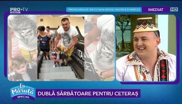VIDEO Dublă sărbătoare pentru familia Ceteraș