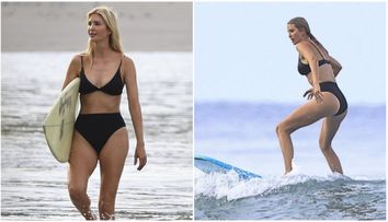 Mai ceva ca fetele din James Bond! Ivanka Trump, fiica lui Donald Trump, a făcut spectacol pe placa de surf, în Costa Rica. Reacțiile internauților au fost împărțite: „Asta în timp ce tatăl ei distruge lumea...”