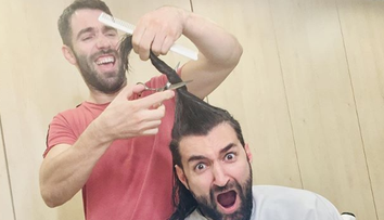 Smiley, la frizer. Cum a apărut artistul pe Instagram după ce a fost la tuns