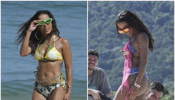 Cea mai dorită braziliancă, surprinsă de paparazzi la plajă. Anitta, apariție imposibil de ignorat