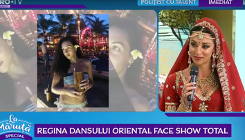 VIDEO Regina dansului oriental face show total