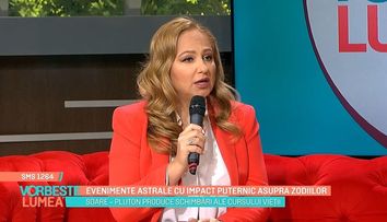 Astrologul Cristina Demetrescu: “Vor avea loc schimbări benefice venite pe neașteptate”