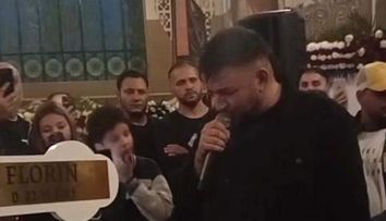 Tzancă Uraganu și Costel Biju au cântat în biserică, la înmormântarea unui tânăr. Imaginile au devenit virale pe rețelele de socializare