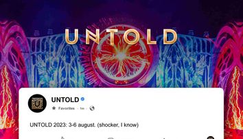 Untold 2023 va avea loc în perioada 3-6 august! Când se pot cumpăra primele bilete