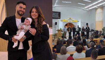 „Nu mă identific cu nicio religie”. Iancu Sterp a explicat motivul pentru care nu și-a botezat copilul. Denisa Coțolan și soțul ei au decis ca micuțul să primească binecuvântare, într-o biserică penticostală