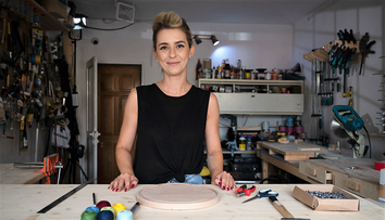 VIDEO Andra Marinescu te învață să faci decorațiuni simple pentru casă